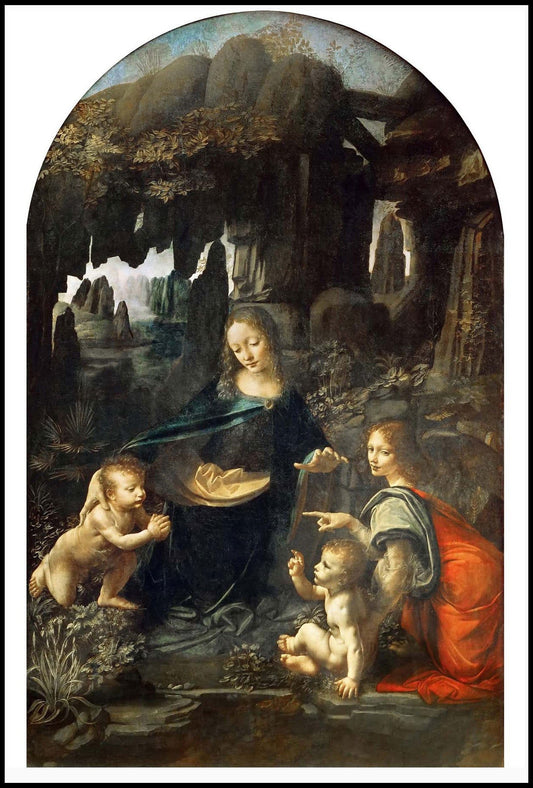 Leonardo da Vinci - Virgin of the Rocks - Hakyarts