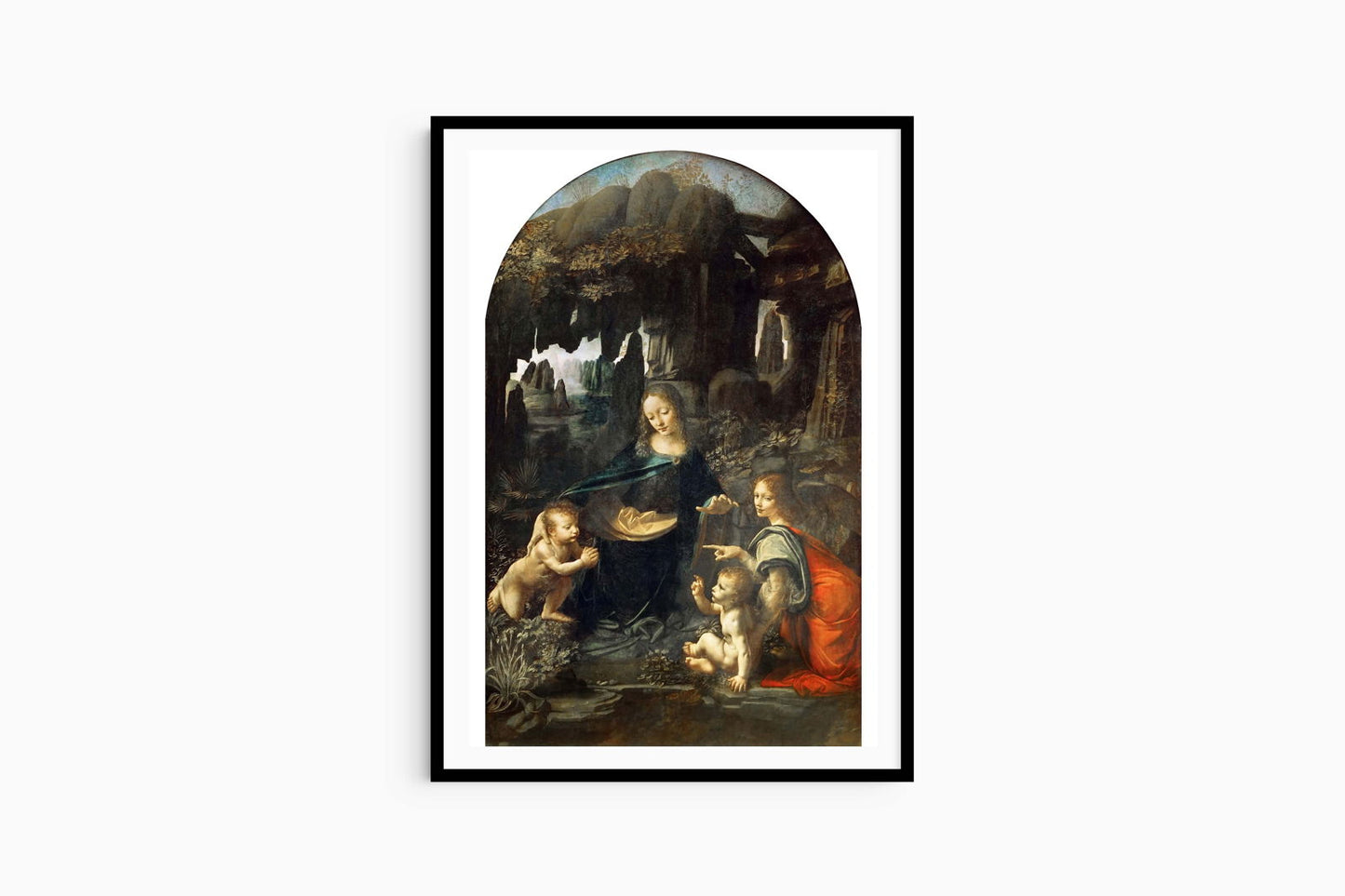 Leonardo da Vinci - Virgin of the Rocks - Hakyarts