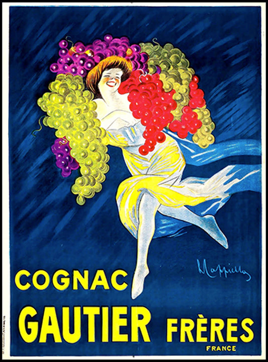 Leonetto Cappiello - Cognac Gautier Frères Poster - Hakyarts