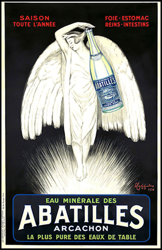 Leonetto Cappiello  - Eau Minérale des Abatilles Poster - Hakyarts