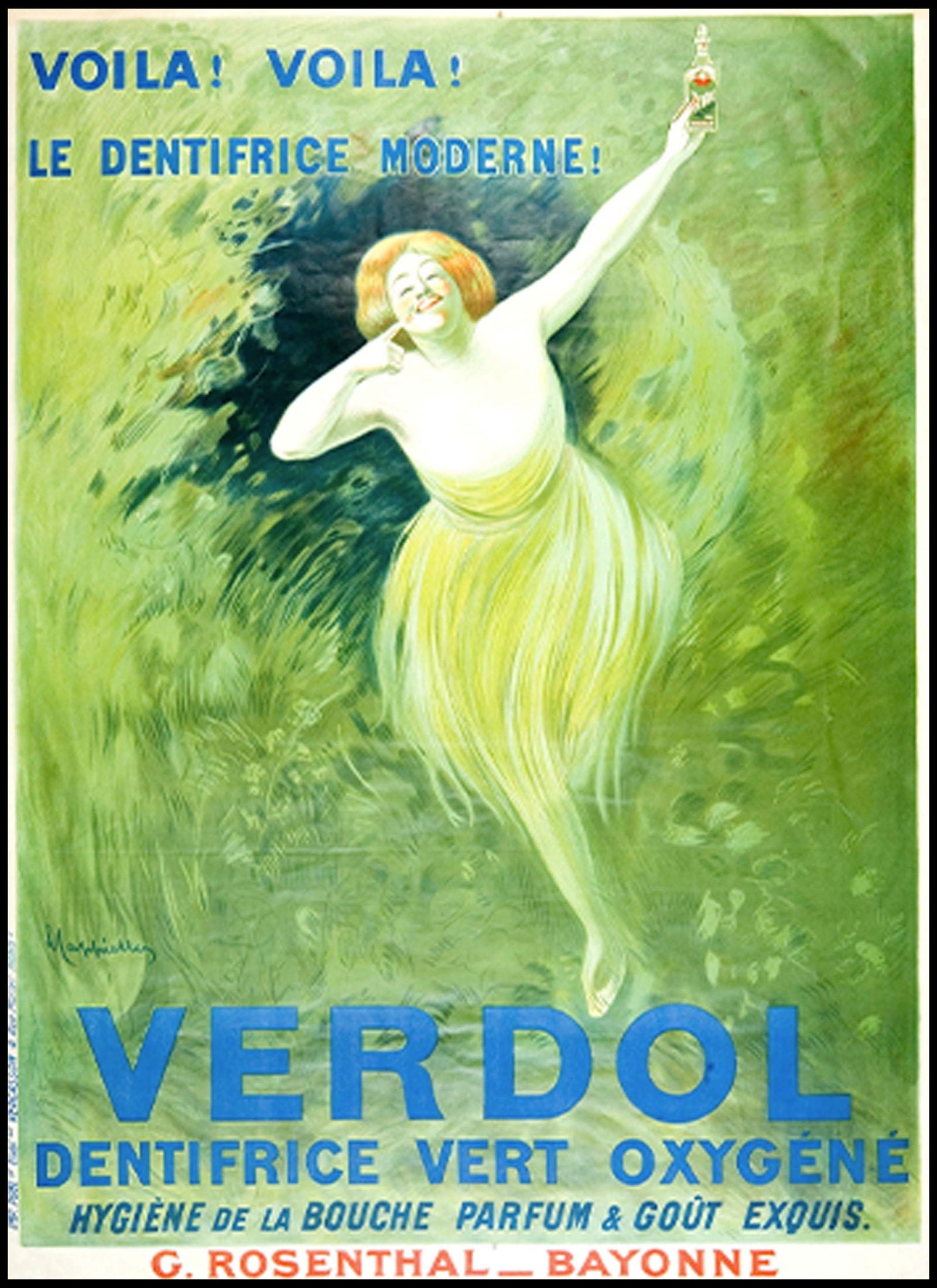 Leonetto Cappiello - Verdol Poster - Hakyarts