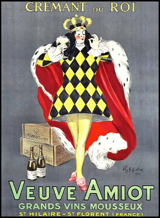 Leonetto Cappiello - Veuve Amiot Poster - Hakyarts