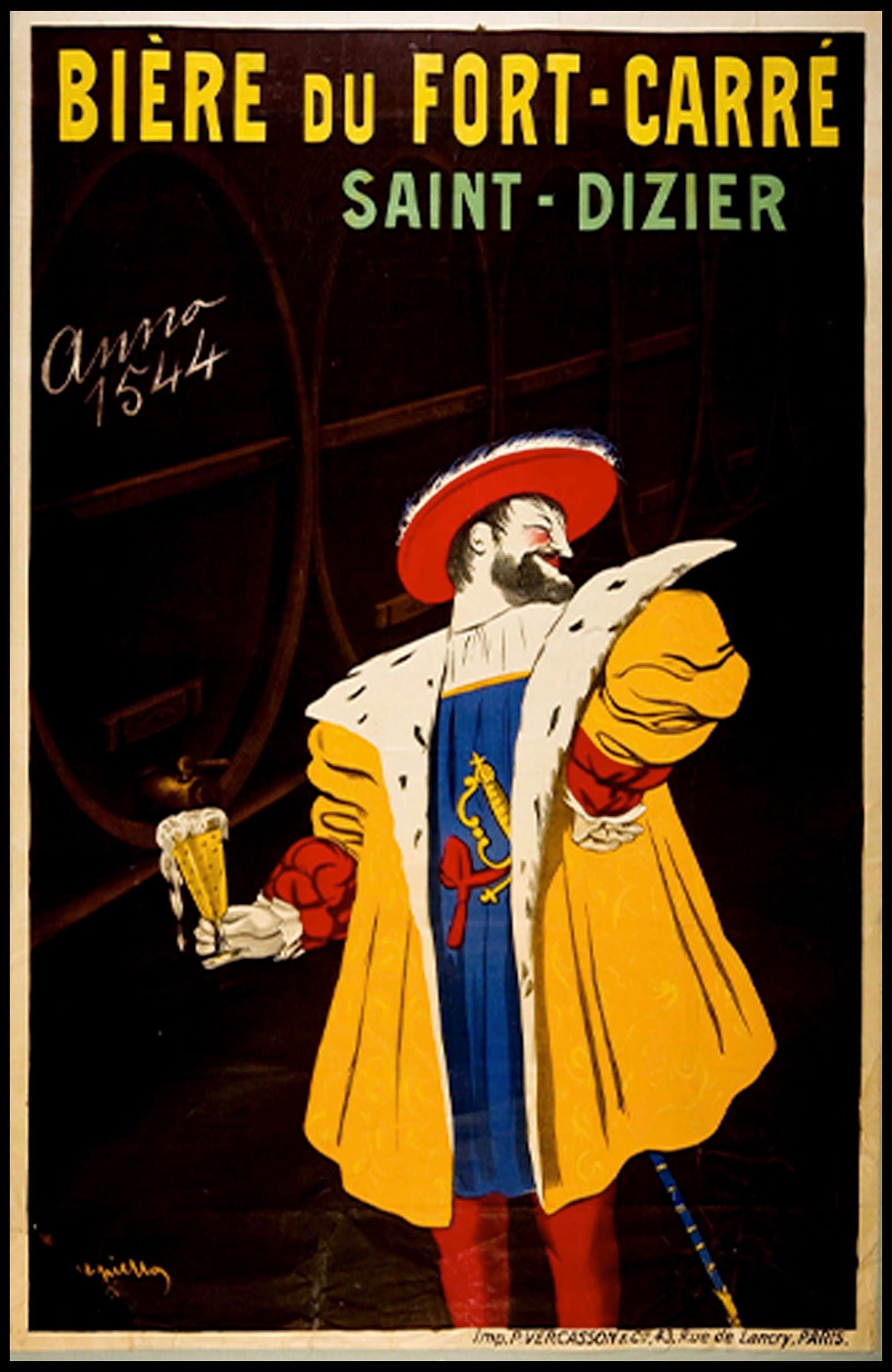 Leonetto Cappiello poster - Bière du Fort-Carré Poster - Hakyarts