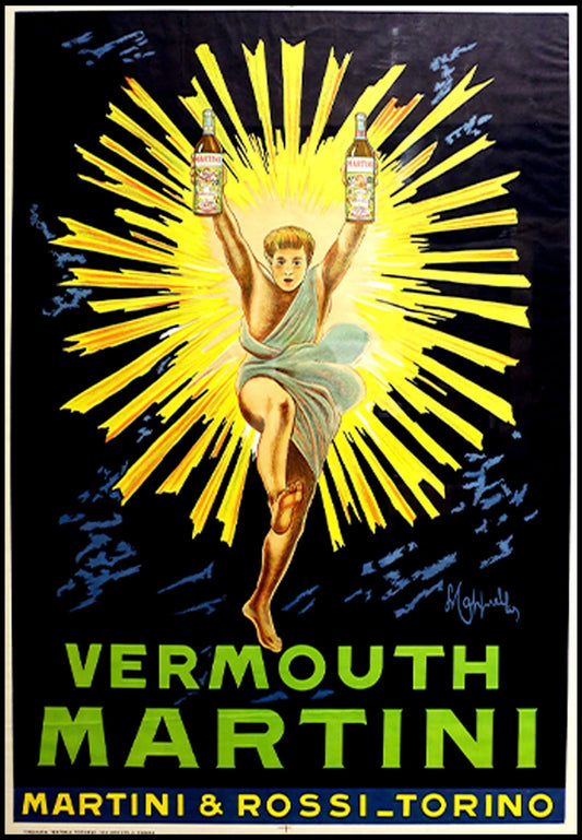 Leonetto Cappiello poster - Vermouth Martini Poster - Hakyarts