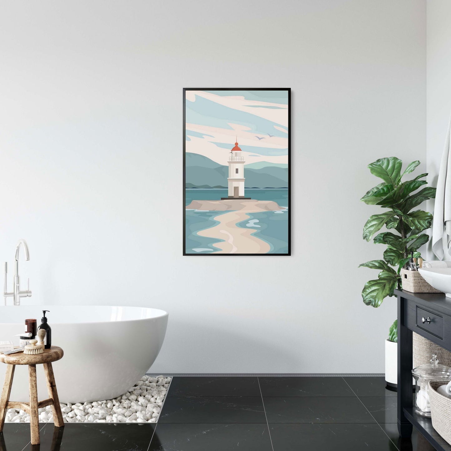 Lighthouse Poster - Hakyarts