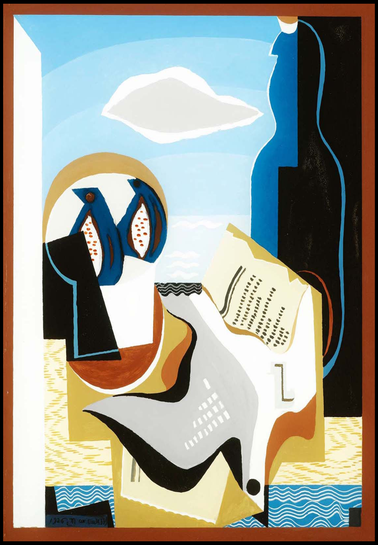 Louis Marcoussis - Composition à L’Oiseau - Hakyarts