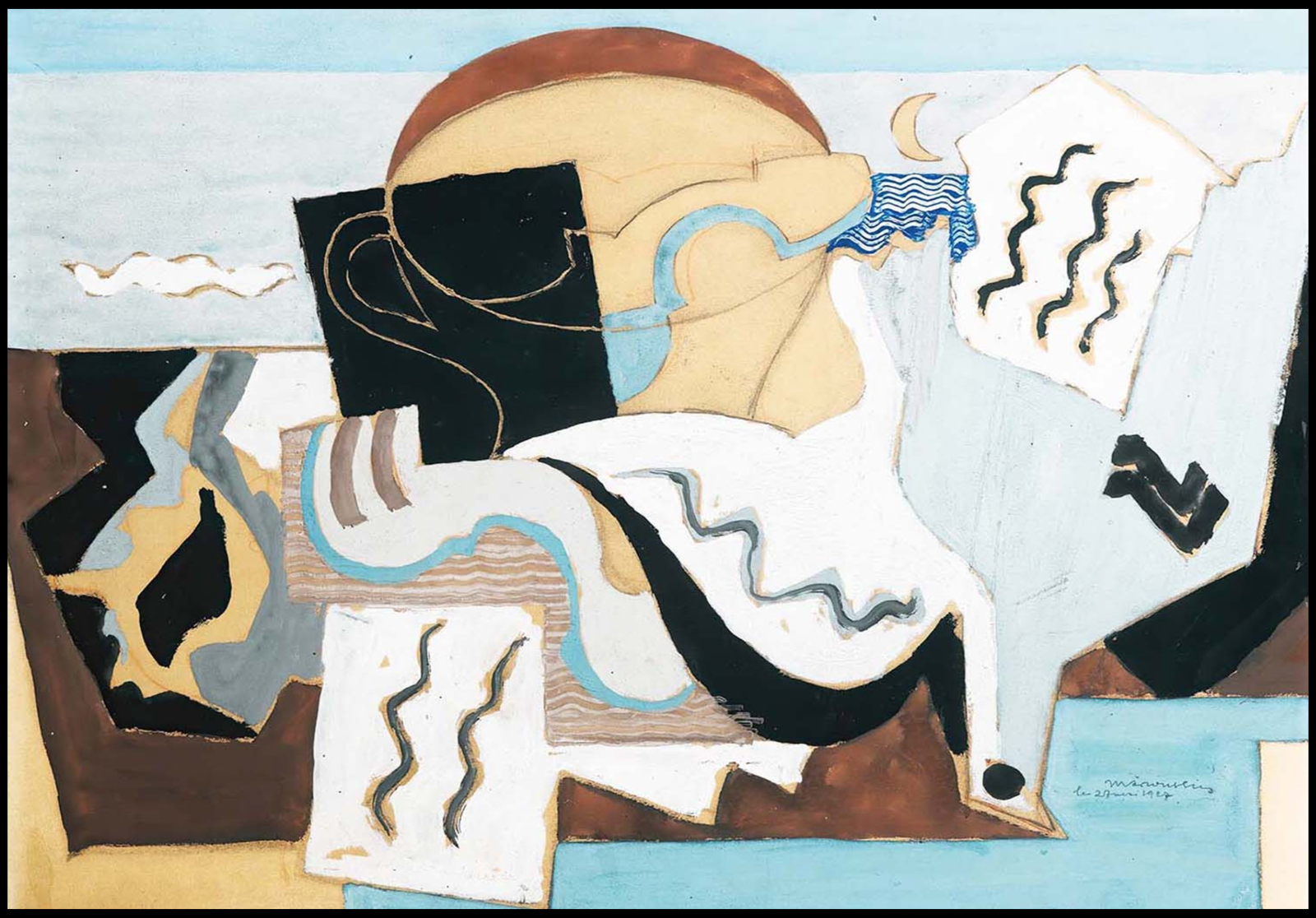 Louis Marcoussis - La Colombe Poignardée - Hakyarts