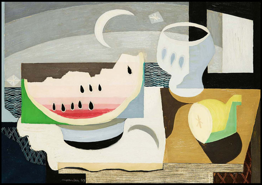 Louis Marcoussis - La Tranche De Pastèque - Hakyarts