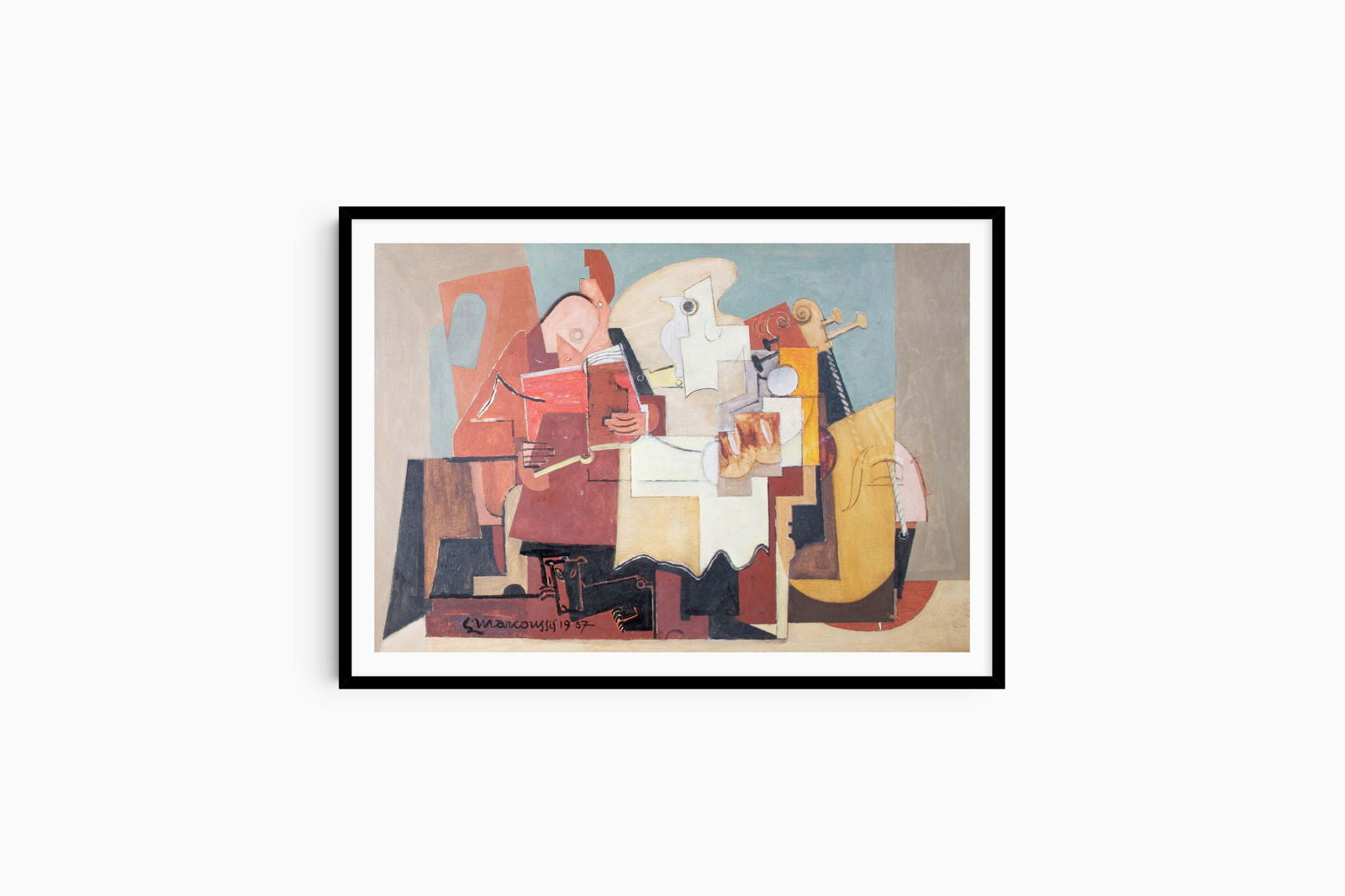 Louis Marcoussis - Le Lecteur - Hakyarts