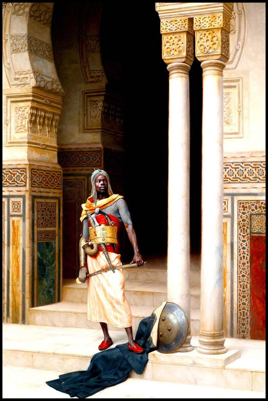 Ludwig Deutsch - A Nubian Guard - Hakyarts