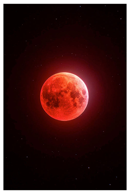 Lunar Eclipse Japan Poster - Hakyarts