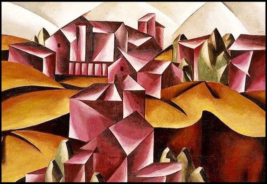 Lyubov Popova - Birks Landscape - Hakyarts