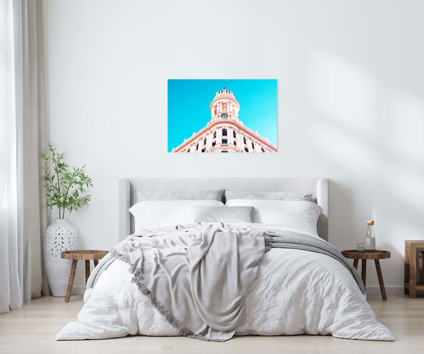 Madrid Skyline Poster - Hakyarts