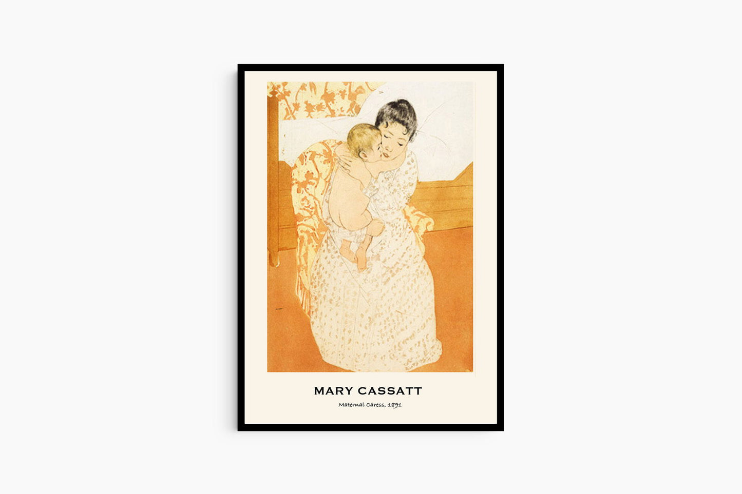 Mary Cassatt - Maternal Caress - Hakyarts