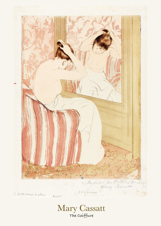 Mary Cassatt - The Coiffure Poster