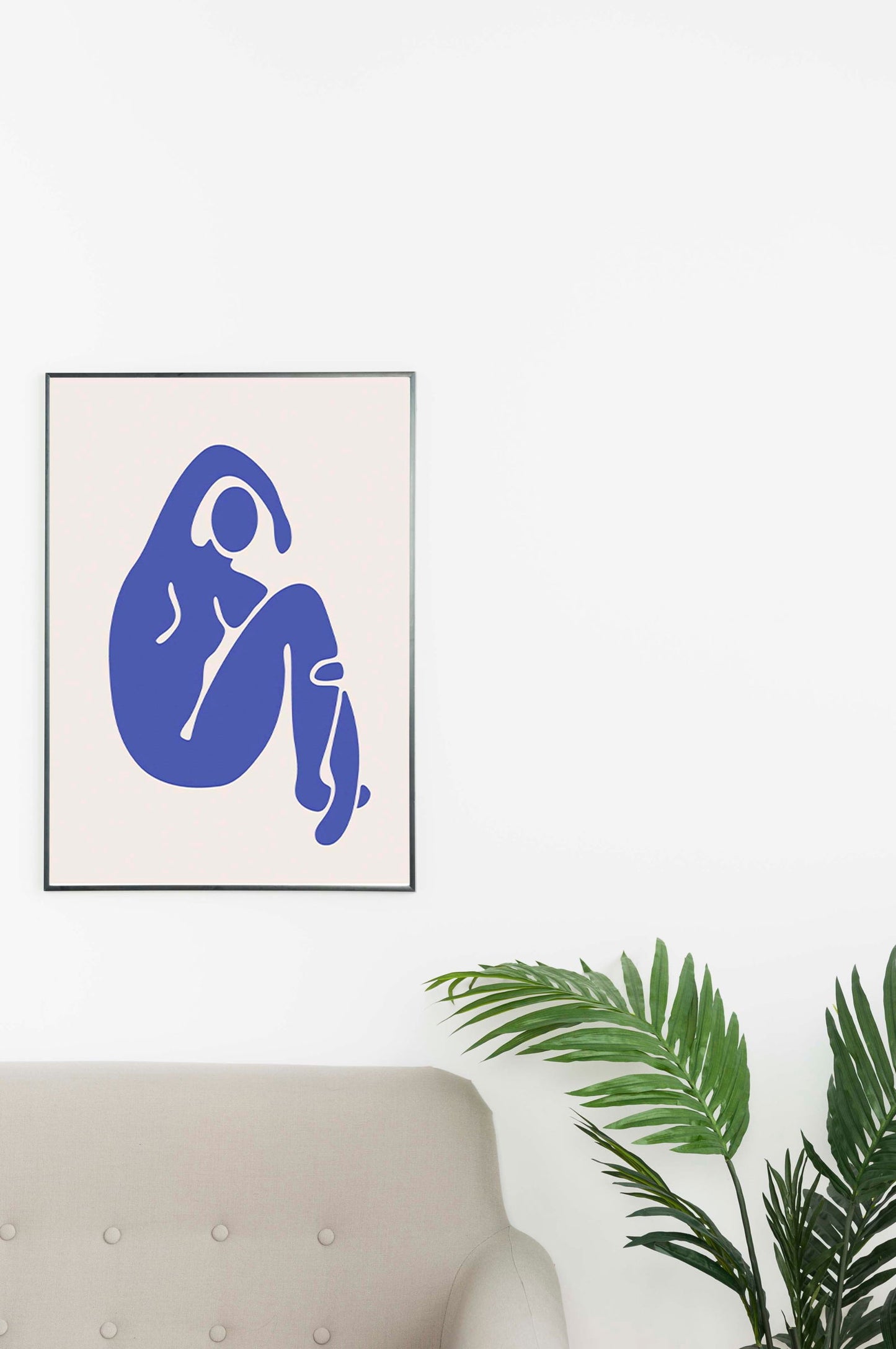 Matisse Inspired Contemporary Woman Figure No2 Poster - Hakyarts