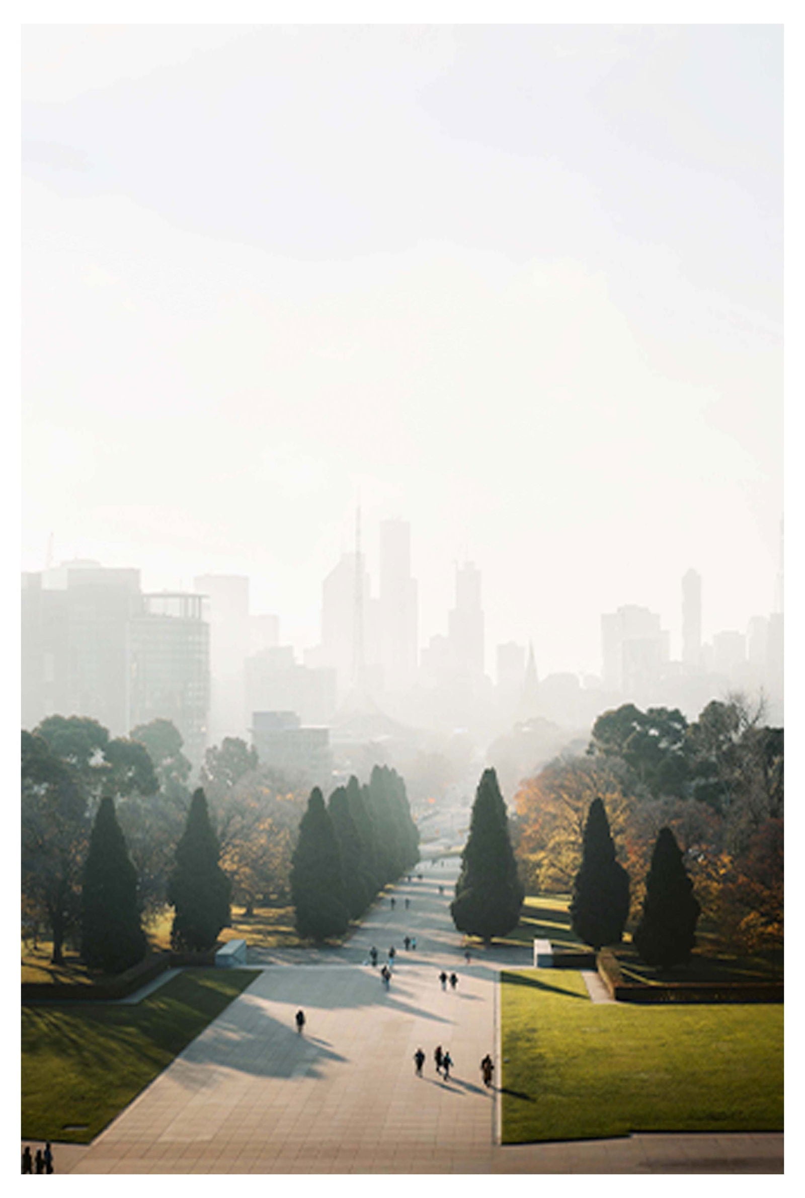 Melbourne Park Poster - Hakyarts