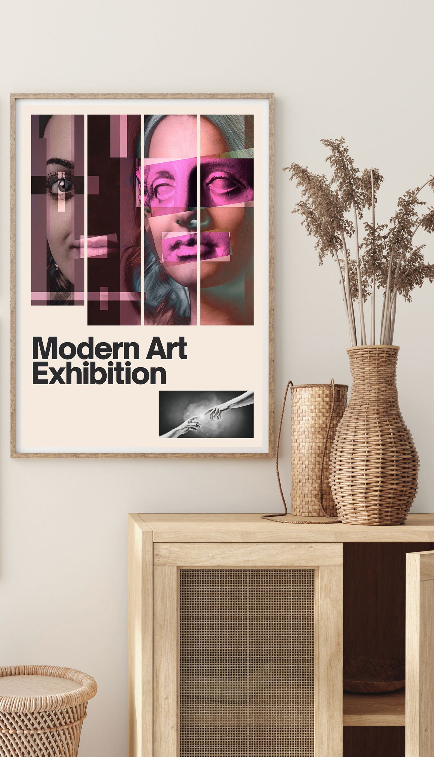 Modern Art Exhibition Poster - Hakyarts