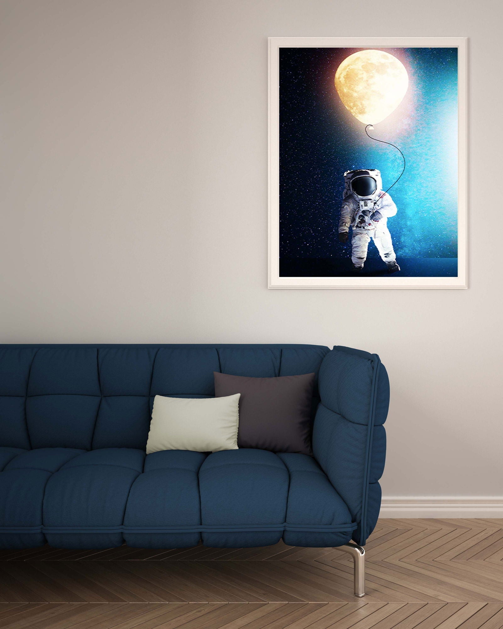 Moonlight Balloon Poster - Hakyarts