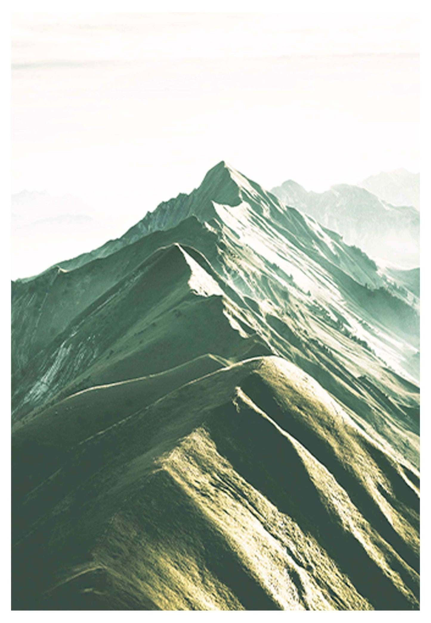 Mountain Summit Poster - Hakyarts