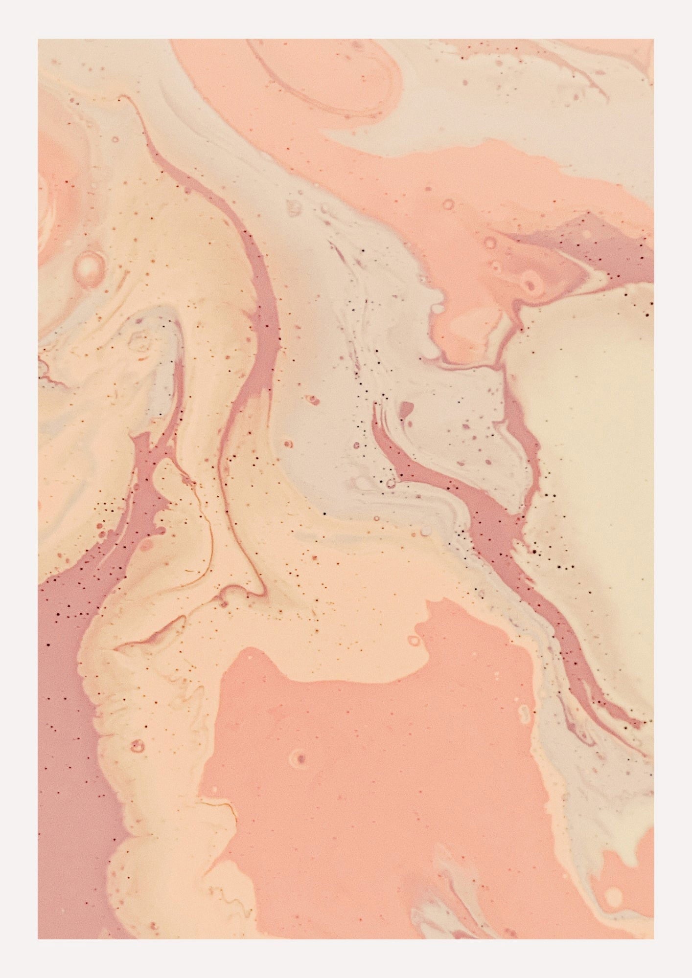 Muddy Pink Poster - Hakyarts