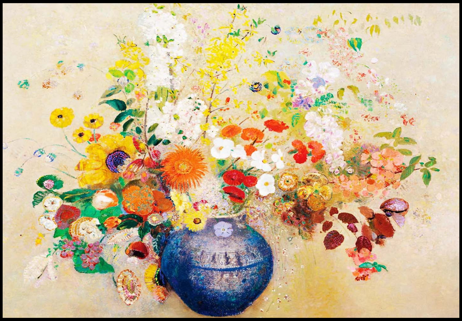 Odilon Redon - Fleurs - Hakyarts