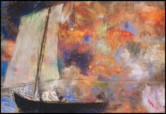 Odilon Redon - Flower Clouds - Hakyarts