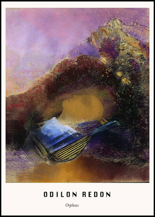 Odilon Redon - Orpheus Poster - Hakyarts