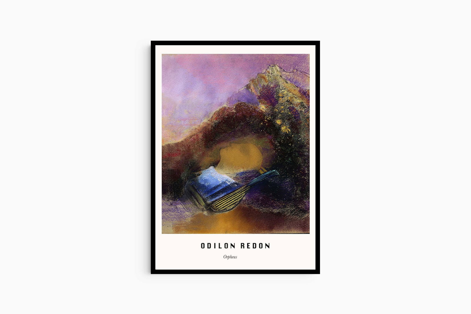 Odilon Redon - Orpheus Poster - Hakyarts