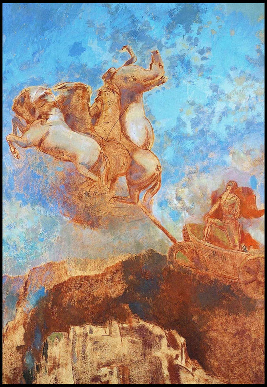 Odilon Redon - The Chariot of Apollo - Hakyarts