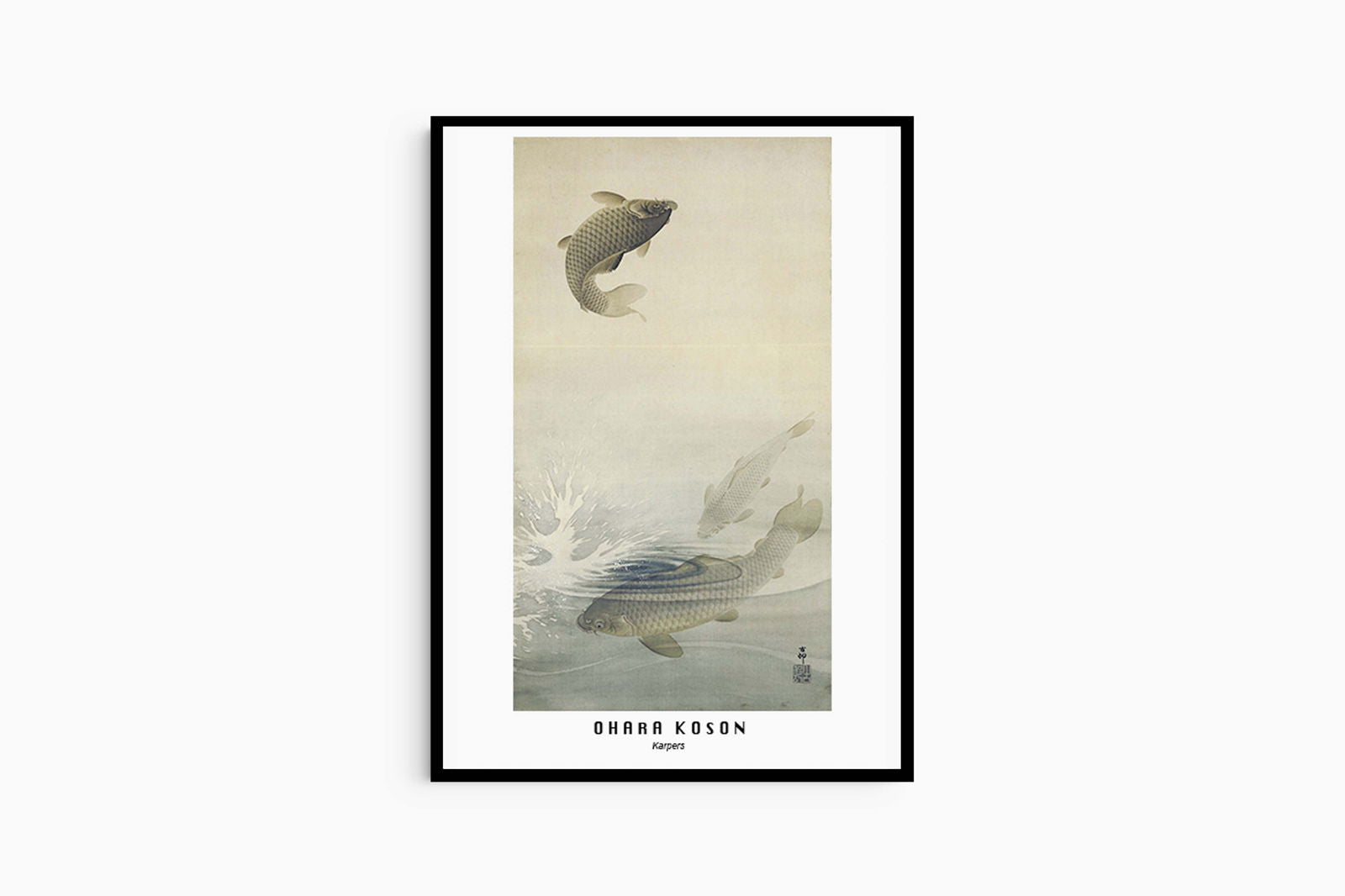 Ohara Koson - Karpers Poster - Hakyarts