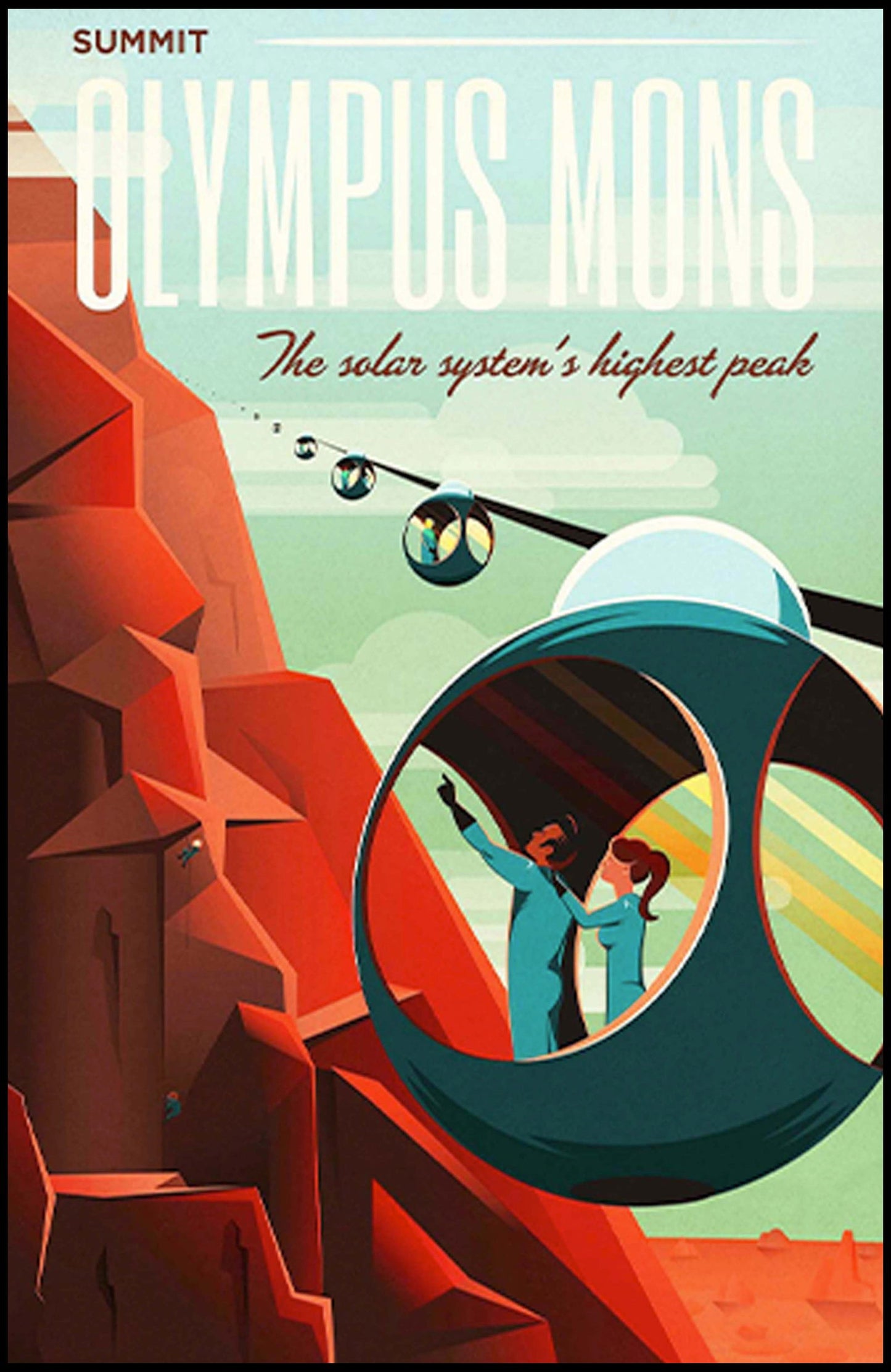 Olympus Mons Poster - Hakyarts