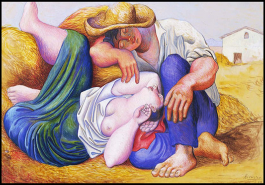 Pablo Piccasso - Sleeping Peasants - Hakyarts