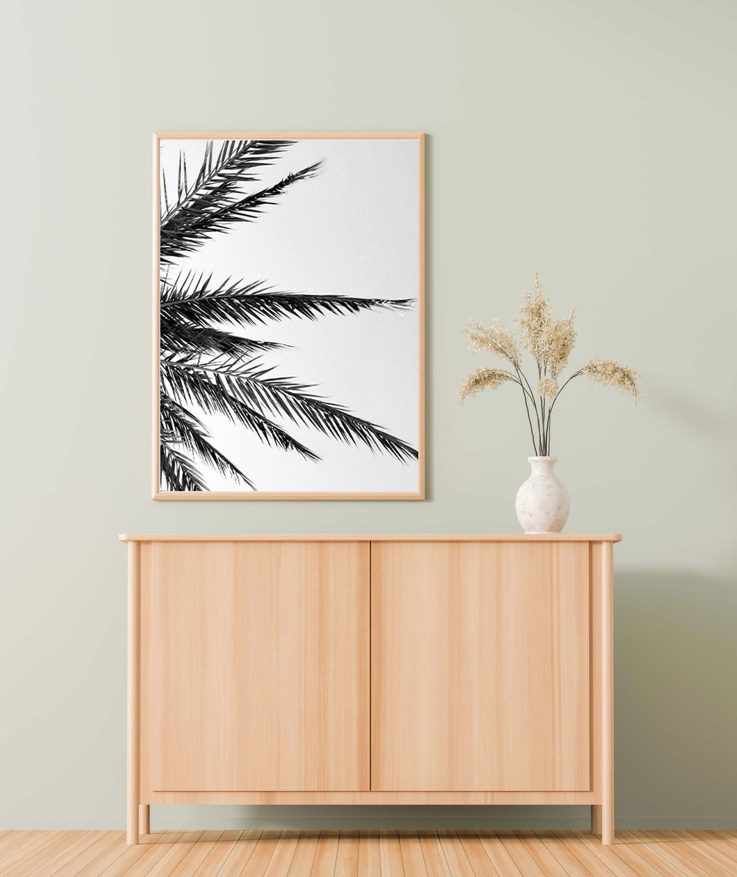 Palm Tree Leaves Poster - Hakyarts