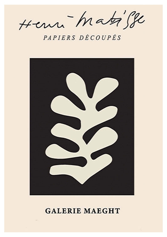 Papiers Découpés Gallery Maeght Poster - Hakyarts