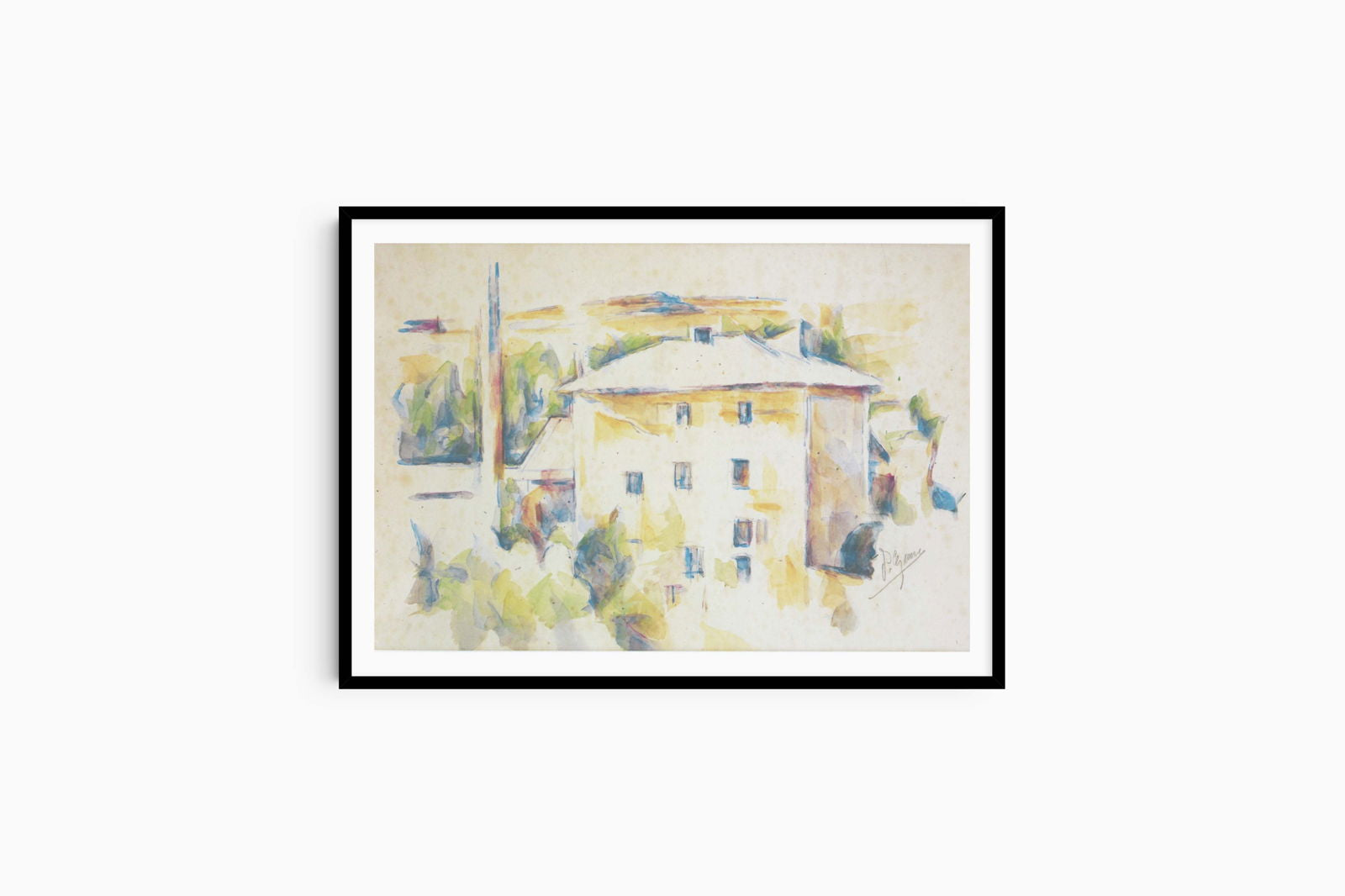 Paul Cézanne - Drawings - Hakyarts