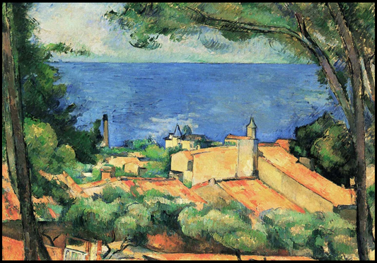 Paul Cézanne  - Environs du Jas de Bouffan - Hakyarts