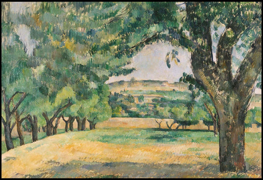 Paul Cézanne - Environs du Jas de Bouffan - Hakyarts