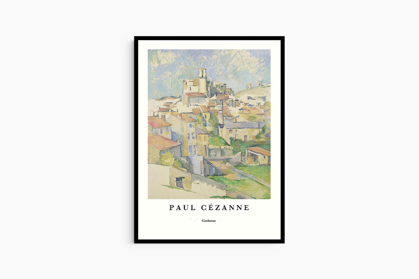 Paul Cézanne - Gardanne Poster - Hakyarts