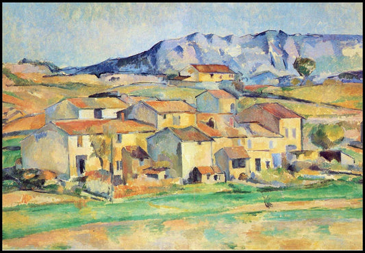 Paul Cézanne -  Hameau à Payennet près de Gardanne - Hakyarts