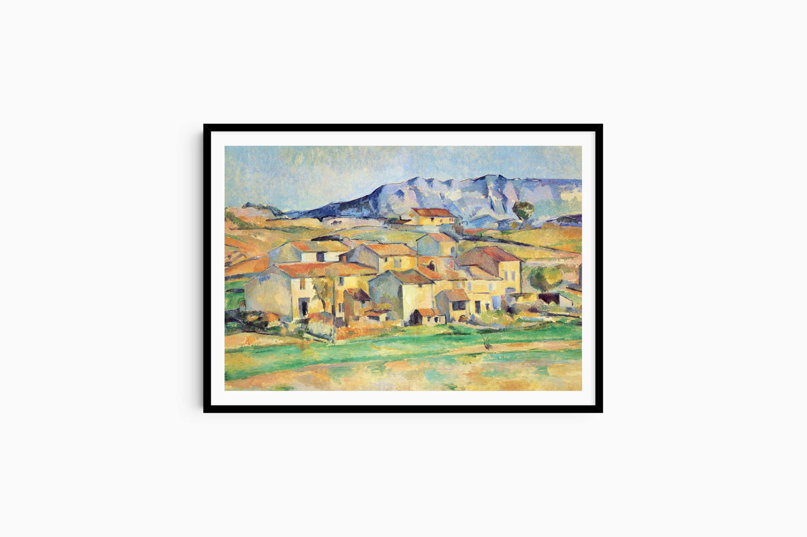 Paul Cézanne -  Hameau à Payennet près de Gardanne - Hakyarts