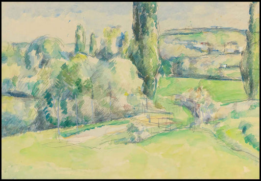 Paul Cézanne - La Côte Du Jallais À Pontoise - Hakyarts