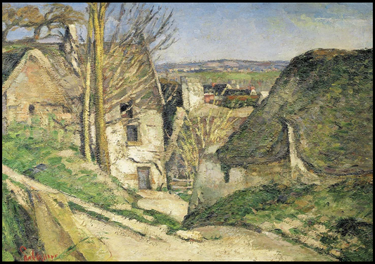 Paul Cézanne - La Maison du Pendu, Auvers-sur-Oise - Hakyarts