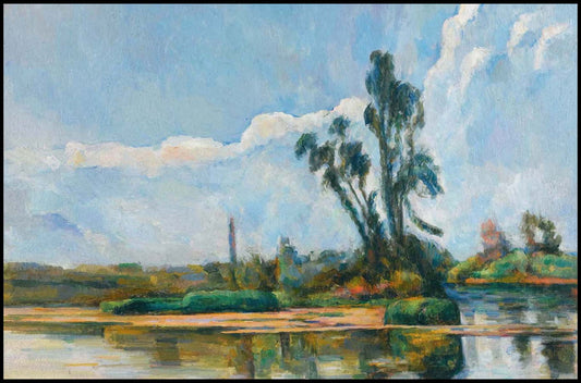 Paul Cézanne - La Rivière - Hakyarts