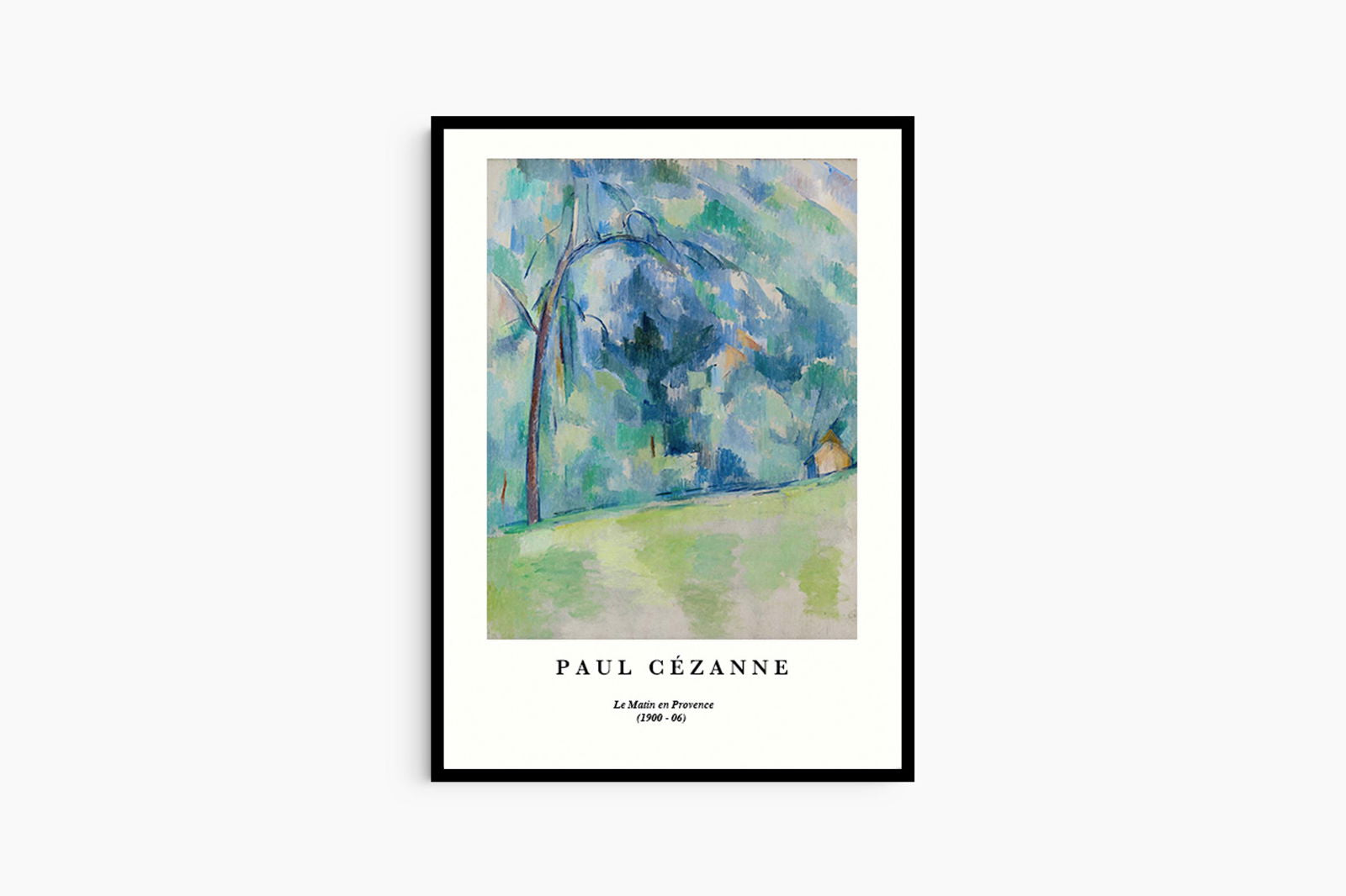 Paul Cézanne  - Le Matin en Provence Poster - Hakyarts