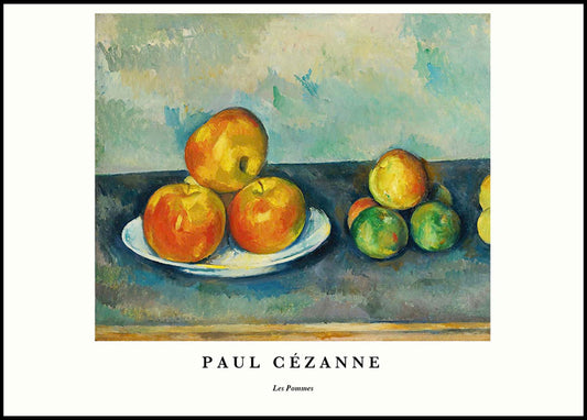 Paul Cézanne - Les Pommes Poster - Hakyarts