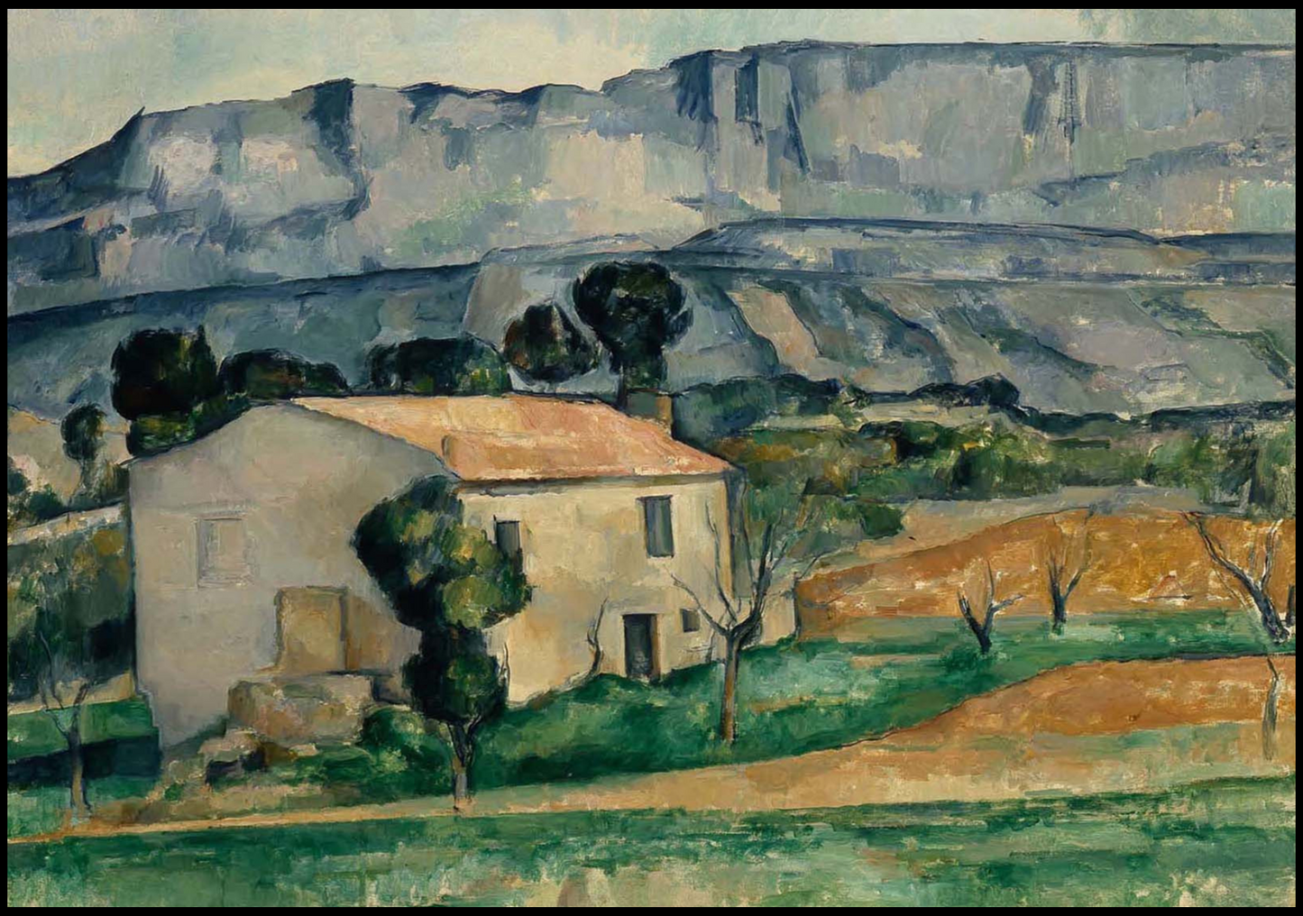 Paul Cézanne - Maison en Provence - Hakyarts