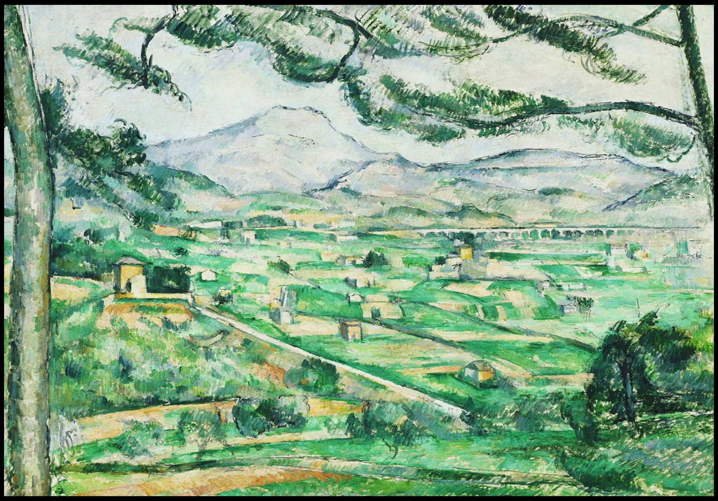 Paul Cézanne - Mont Sainte-Victoire - Hakyarts