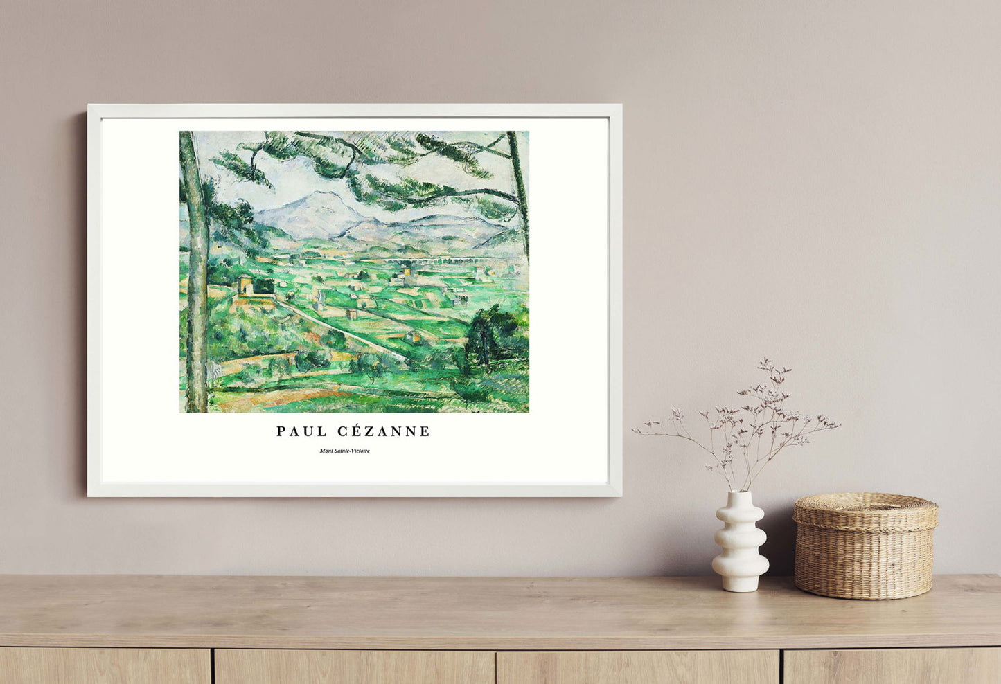 Paul Cézanne - Mont Sainte-Victoire Poster - Hakyarts