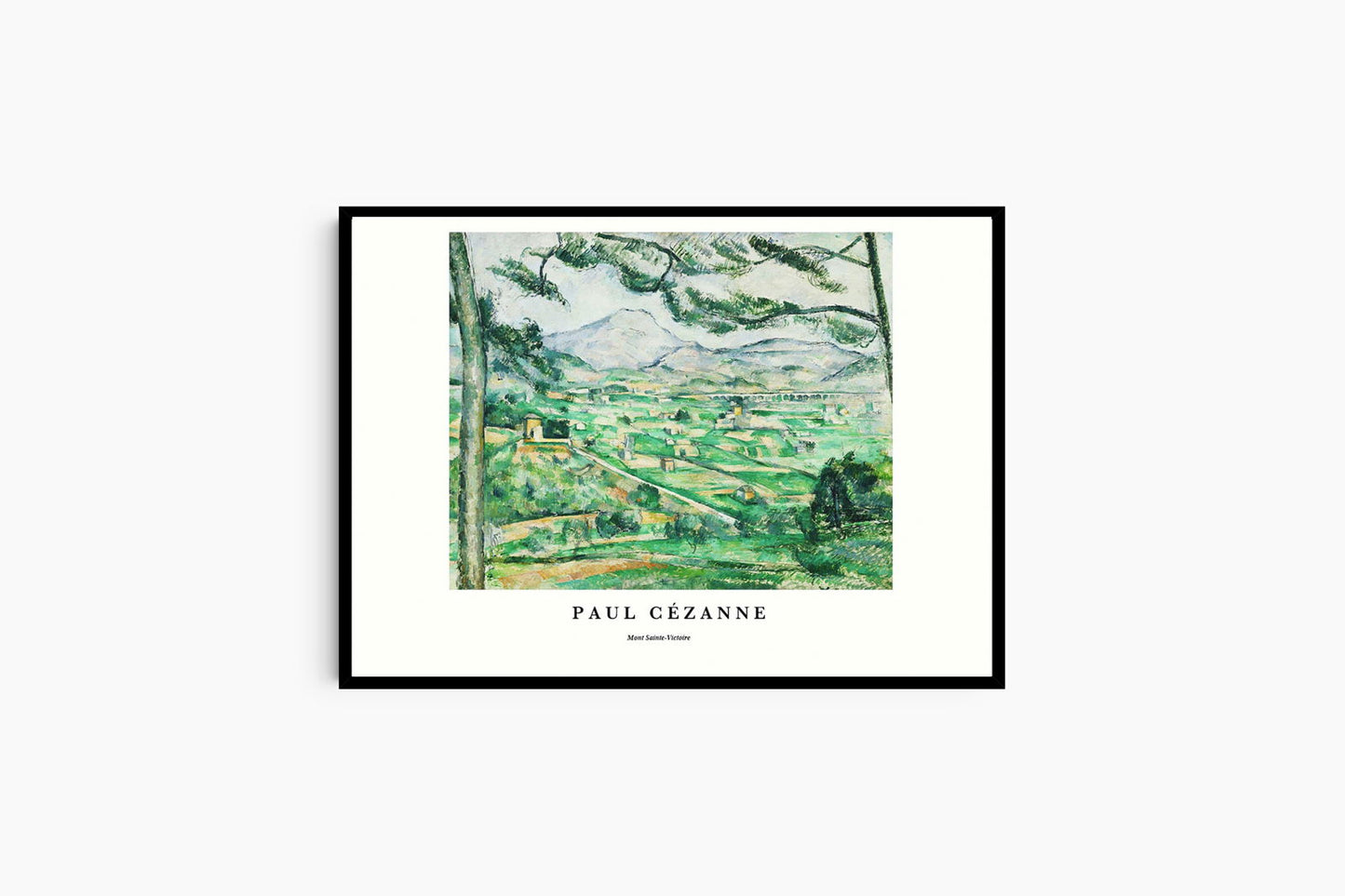 Paul Cézanne - Mont Sainte-Victoire Poster - Hakyarts